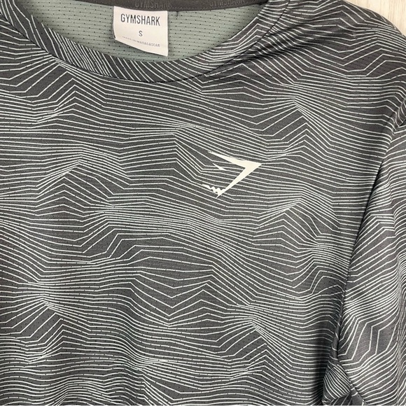 Gymshark Sport Tshirt Black Print Small - Picture 4 of 7